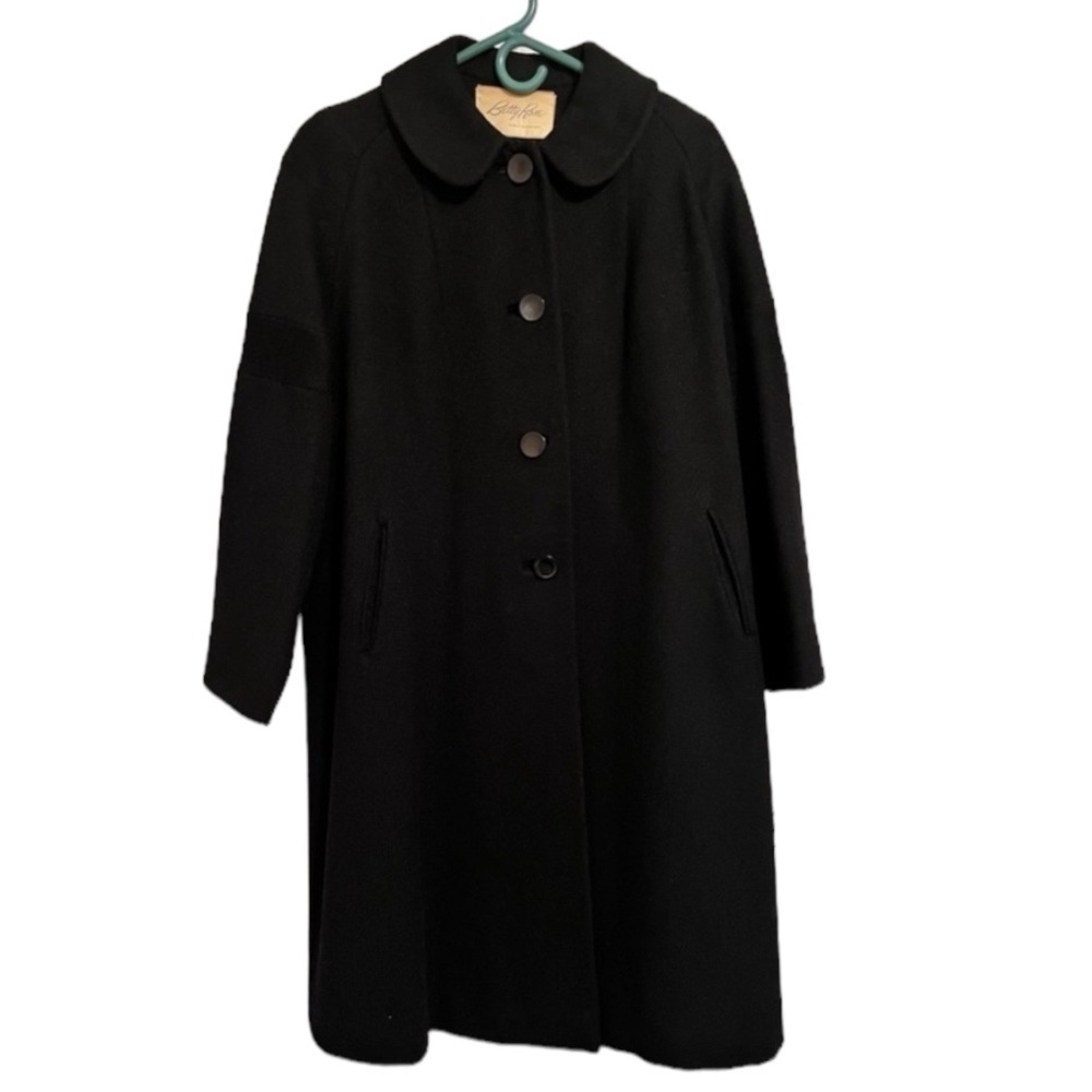 Vintage 1940s Betty Rose wool coat